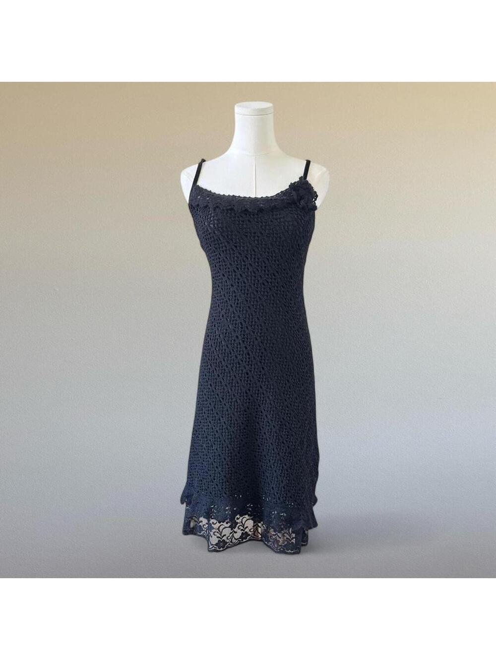 Crochet bodycon midi dress from Cynthia Steffe.